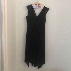 Black cocktail dress